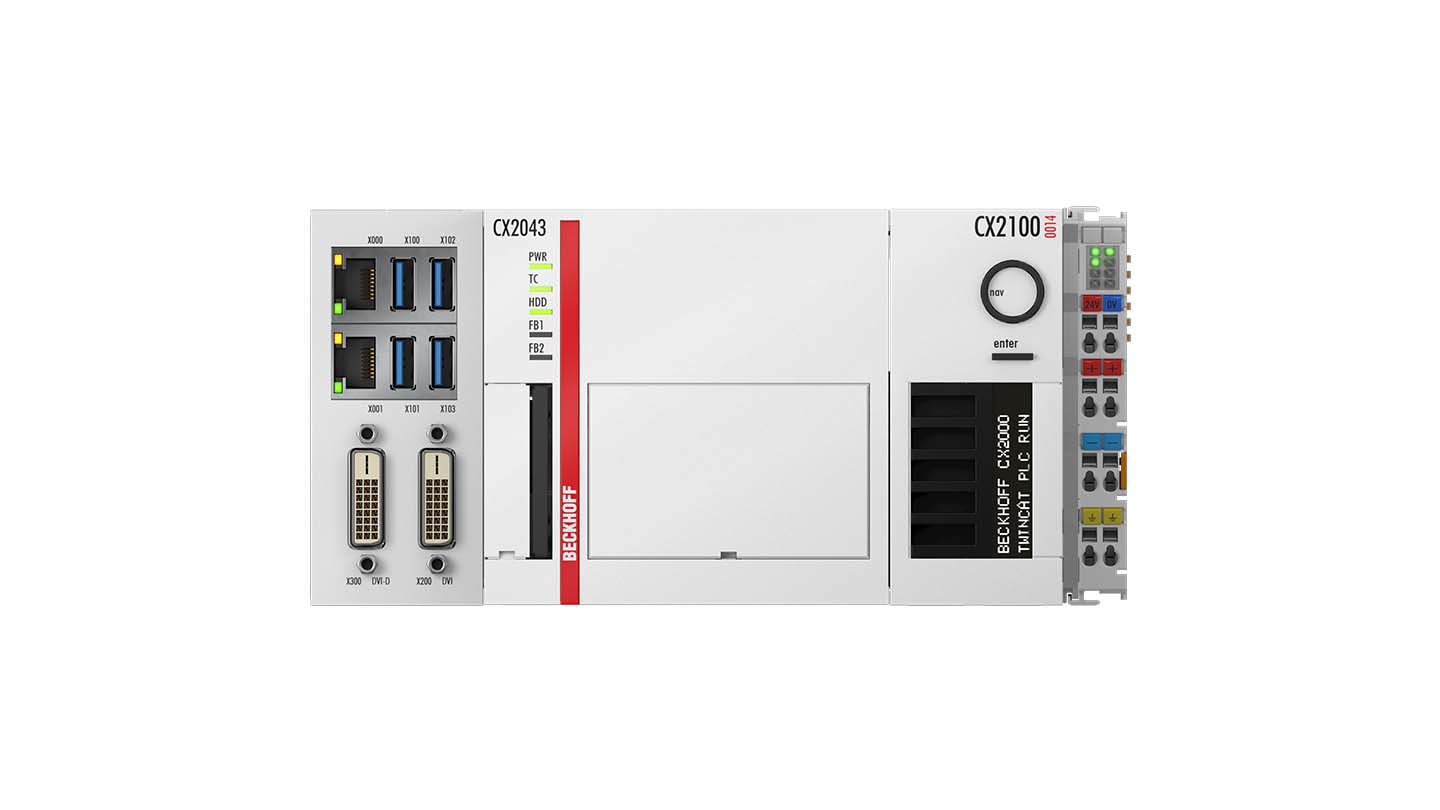 CX2043 | Embedded PC with AMD Ryzen™ V1807B