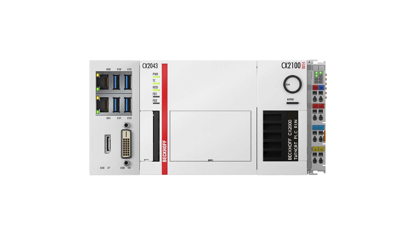 CX2043 | Embedded PC with AMD Ryzen™ V1807B