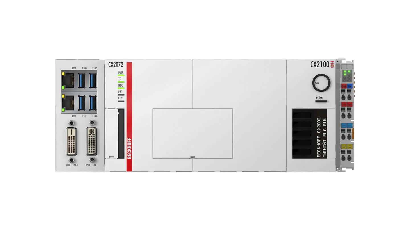 CX2072 | Embedded PC with Intel® Xeon® D-1567 | ベッコフ 日本