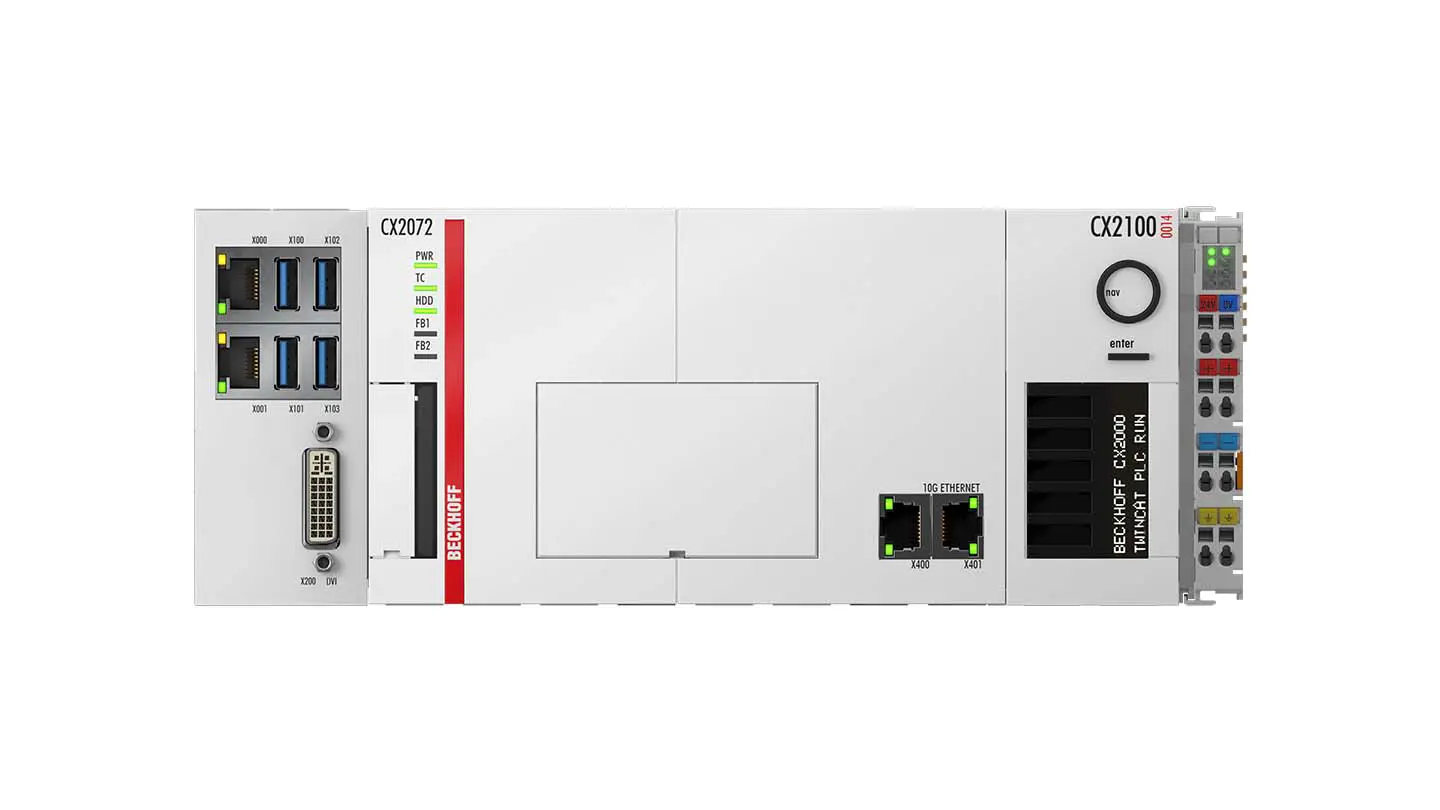 CX2072 | Embedded PC with Intel® Xeon® D-1567 | ベッコフ 日本