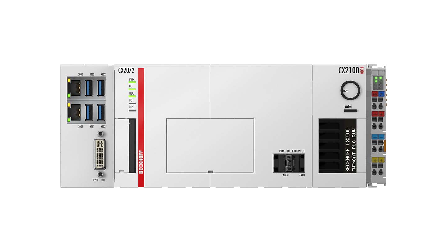 CX2072 | Embedded PC with Intel® Xeon® D-1567