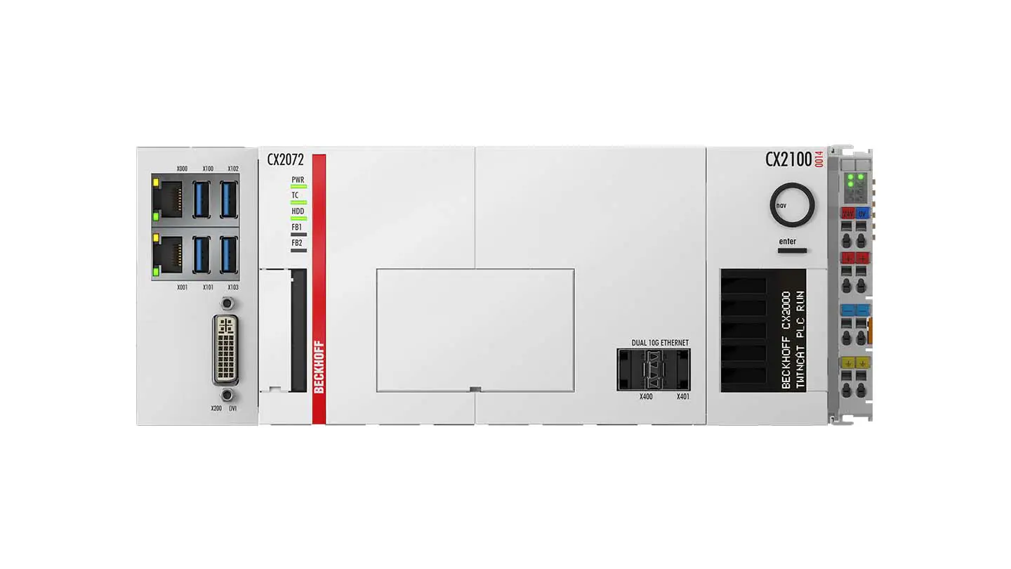 CX2072 | Embedded PC with Intel® Xeon® D-1567 | ベッコフ 日本