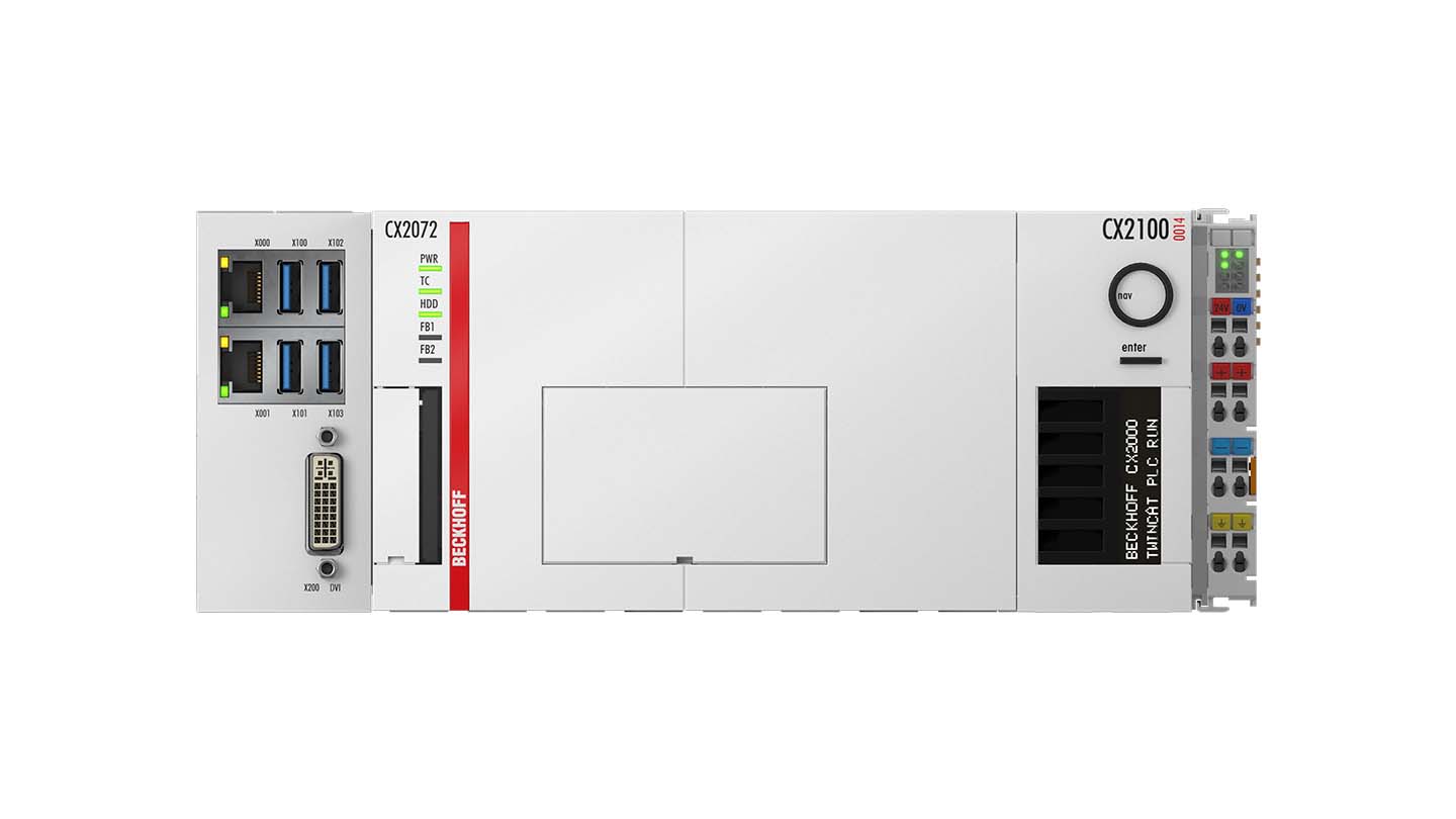 CX2072 | 配备 Intel® Xeon® D-1567 的嵌入式控制器