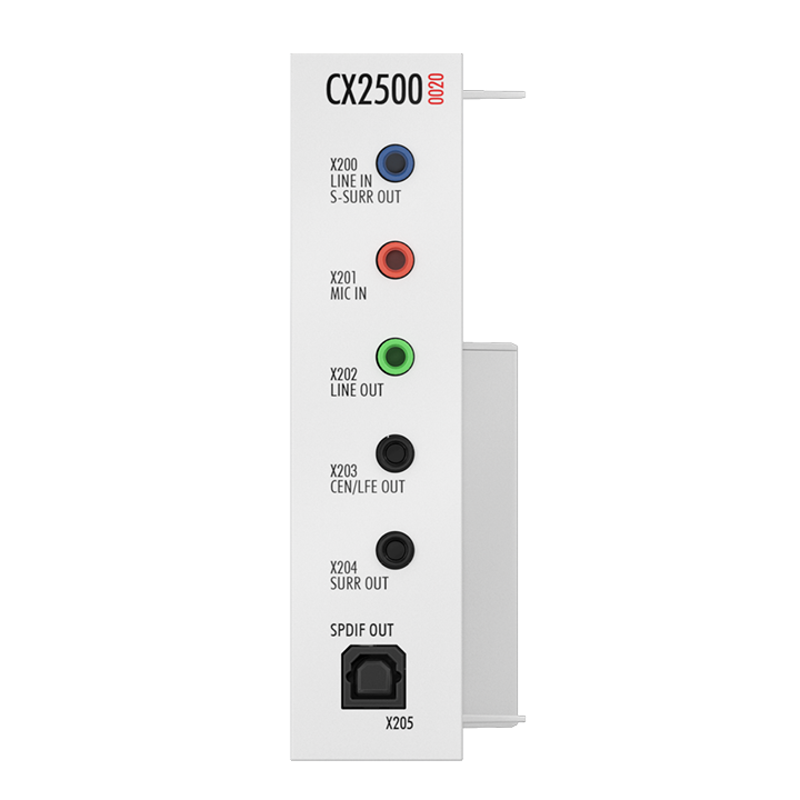 CX2500-0020 | Audioschnittstelle für CX20x0