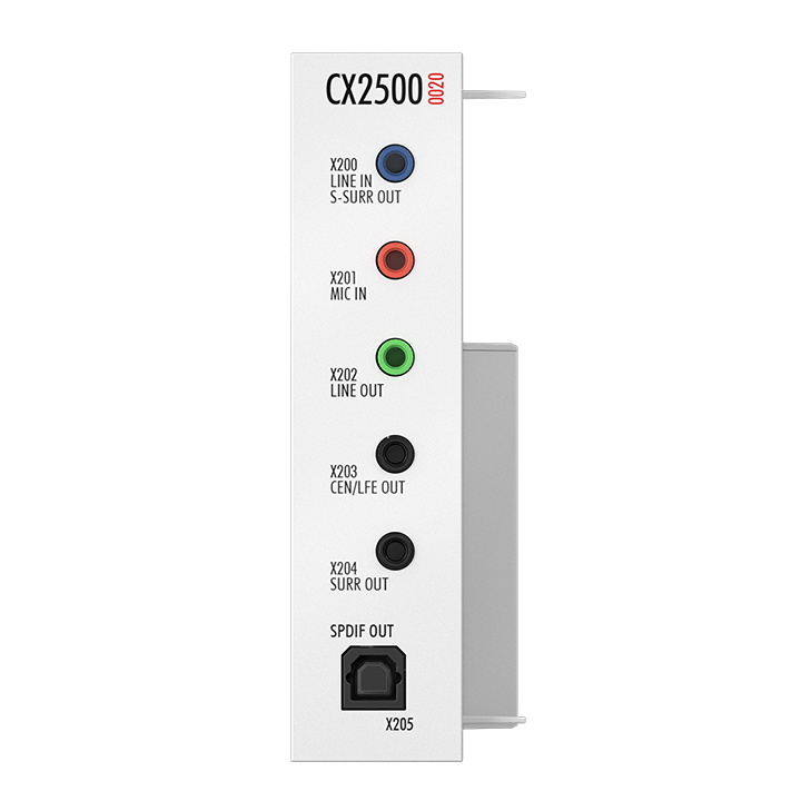 CX2500-0020 | Audio interface for CX20x0 (service phase)