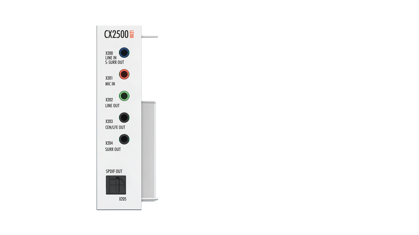 CX2500-0021 | Audio interface for CX20x3