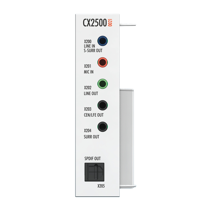 CX2500-0021 | Audioschnittstelle für CX20x3