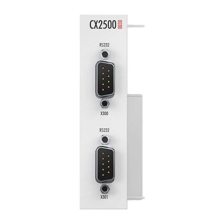 CX2500-0030 | Serielle Schnittstelle RS232 für CX20xx, CX52xx, CX56x0