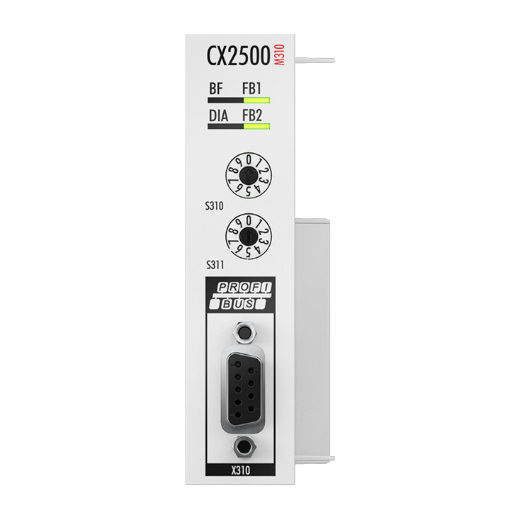 CX2500-M310 | Fieldbus master module PROFIBUS for CX20xx, CX52x0, CX53x0, CX56x0