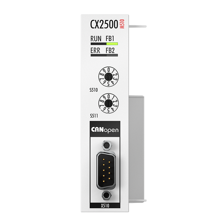 CX2500-M510 | Fieldbus master module CANopen for CX20xx, CX52x0, CX53x0, CX56x0