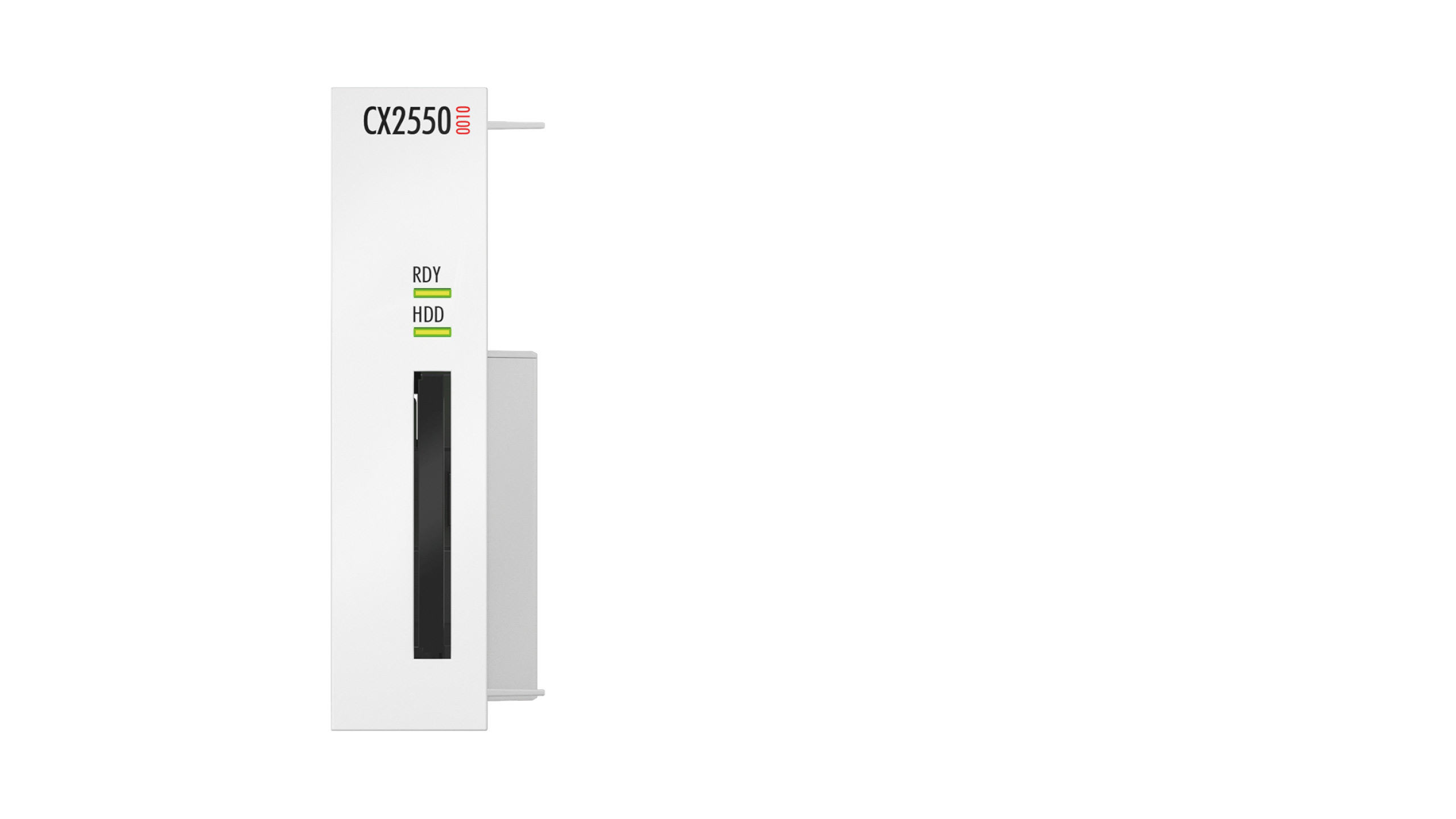 CX2550-0010 | extension module for CX20xx, CFast slot