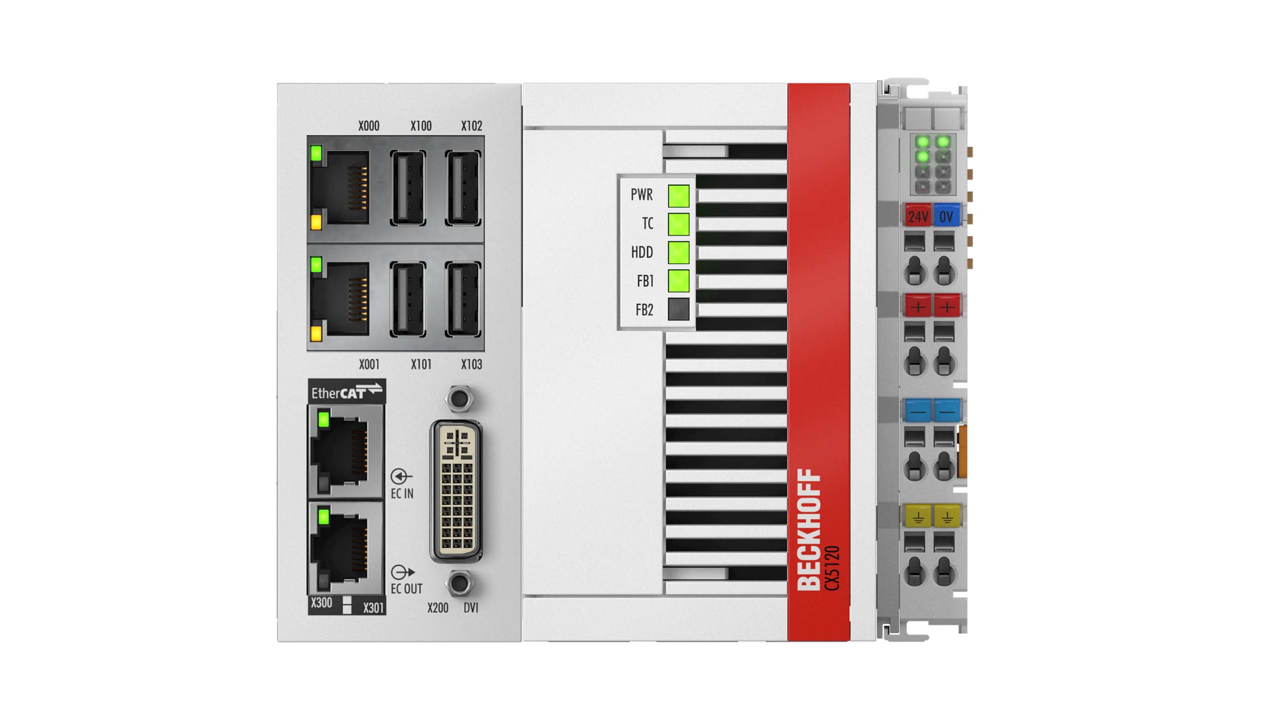 CX5120 | Embedded PC with Intel Atom® E3815
