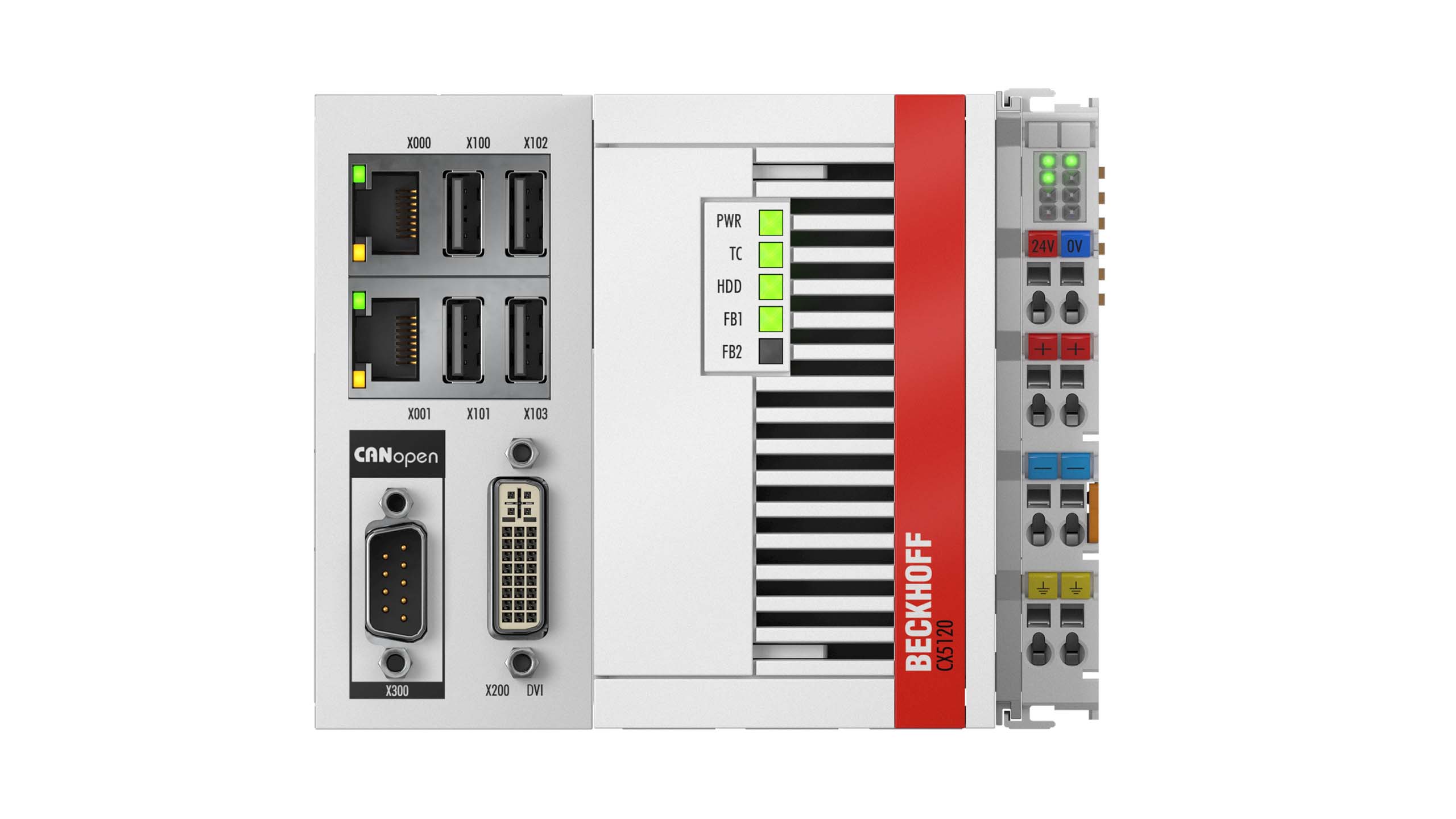 CX5120 | Embedded PC with Intel Atom® E3815