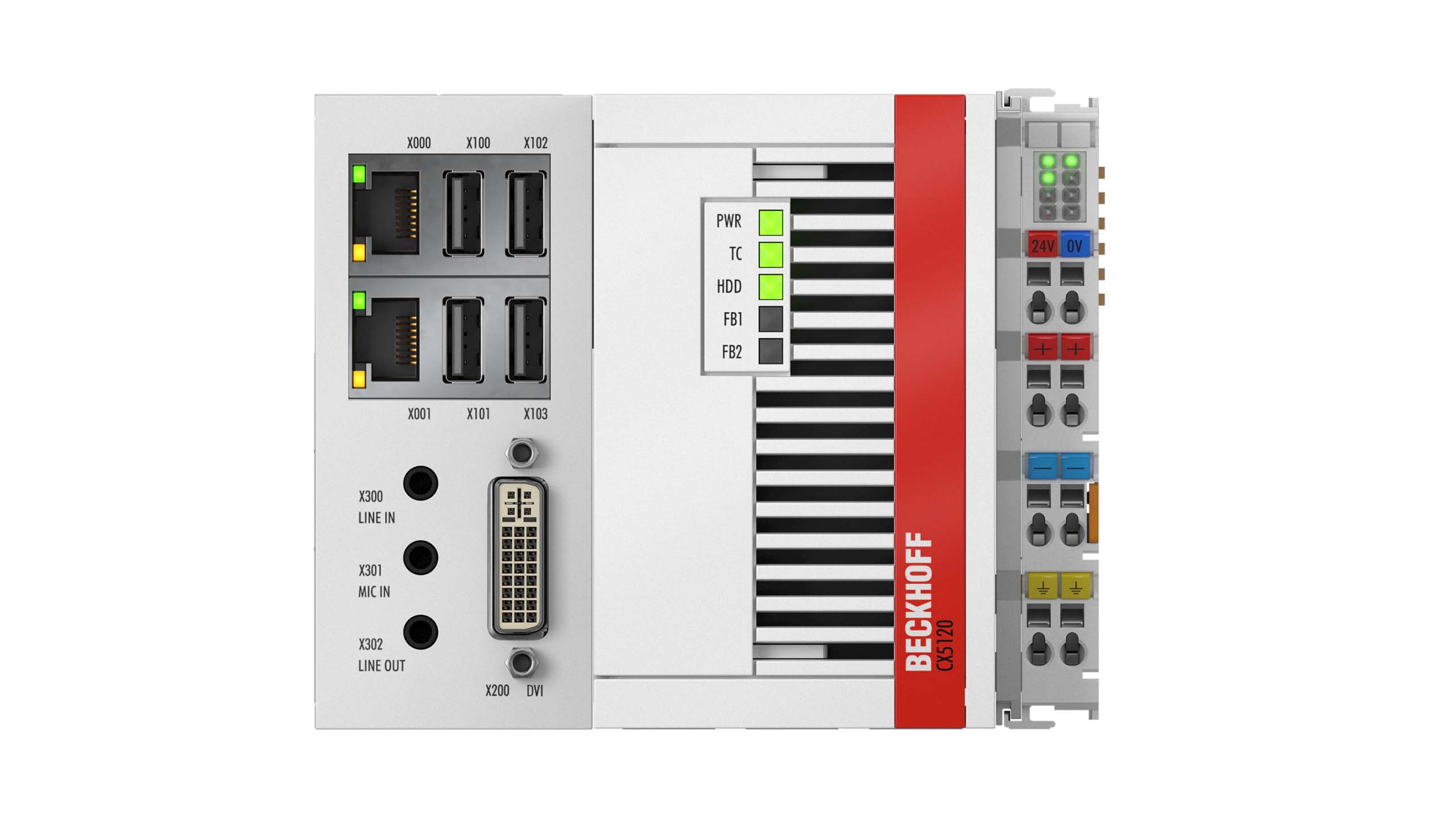 CX5120 | Embedded PC with Intel Atom® E3815