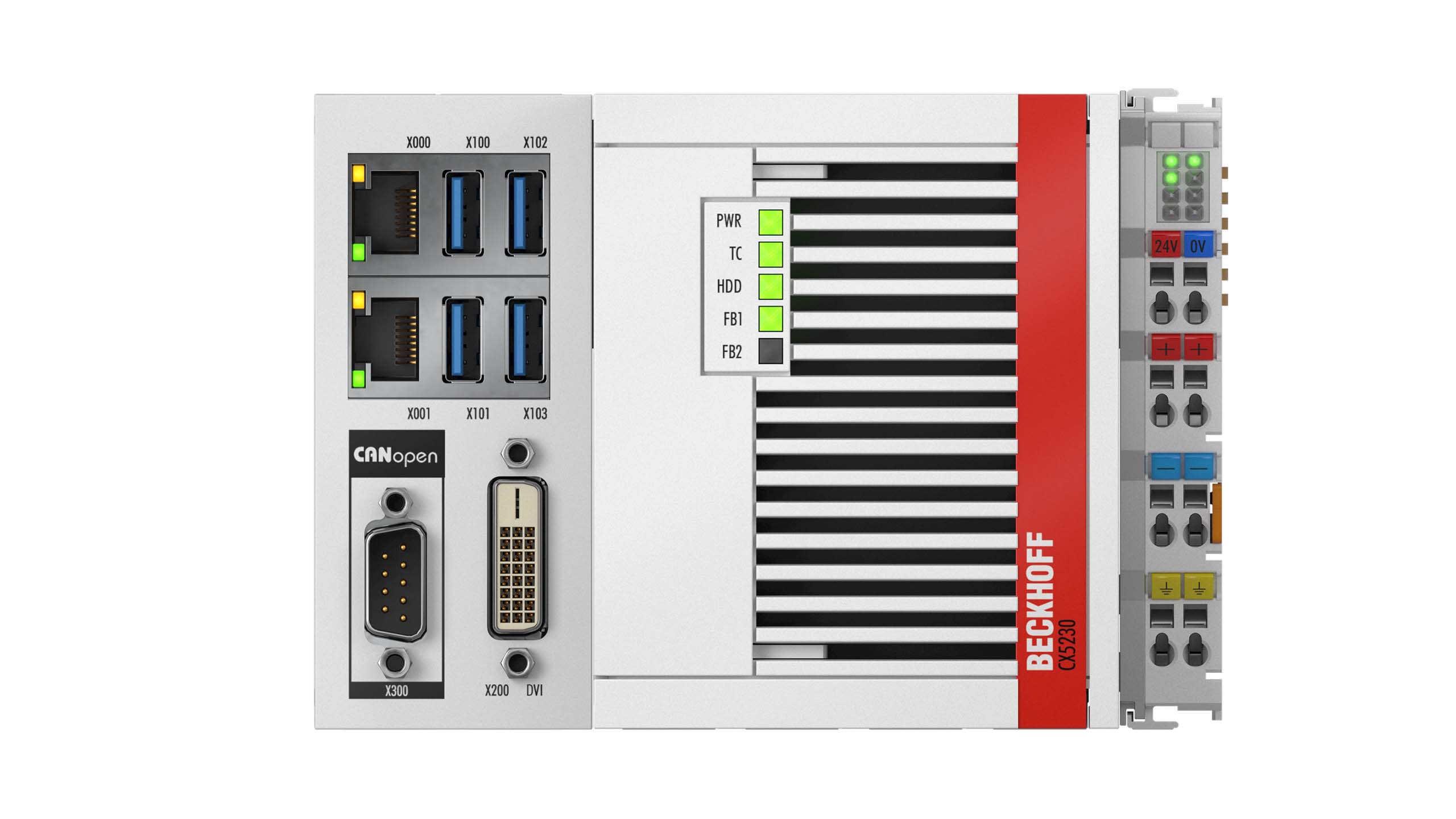 CX5230 | Embedded PC with Intel Atom® x5-E3930
