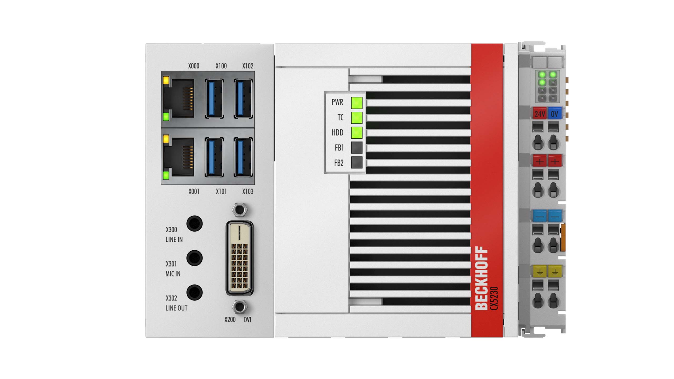 CX5230 | Embedded PC with Intel Atom® x5-E3930
