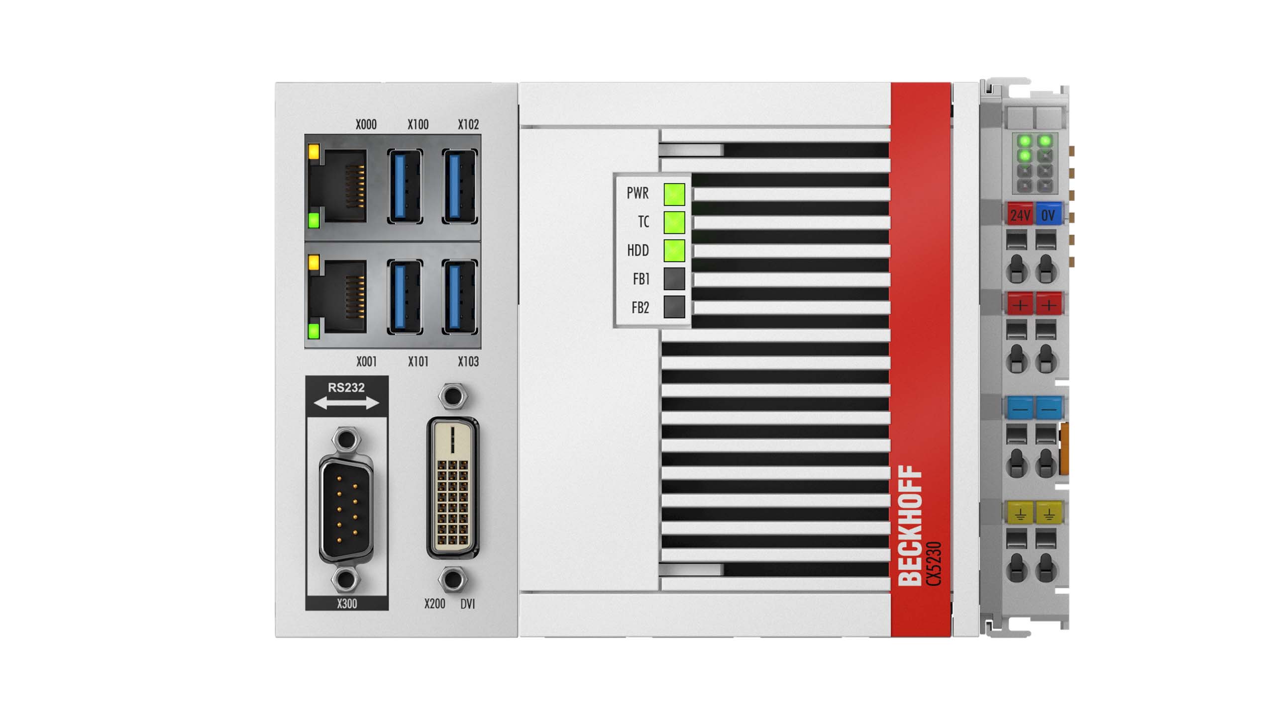CX5230 | Embedded PC with Intel Atom® x5-E3930