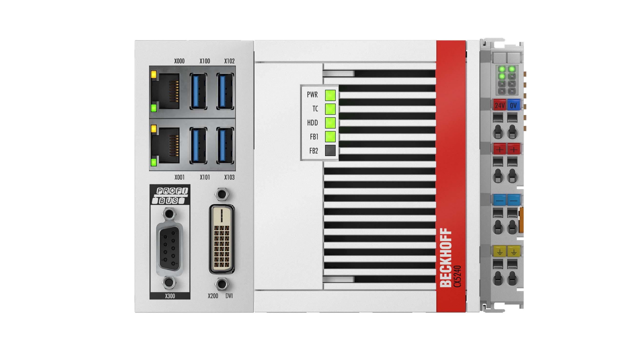 CX5240 | Embedded PC with Intel Atom® x5-E3940
