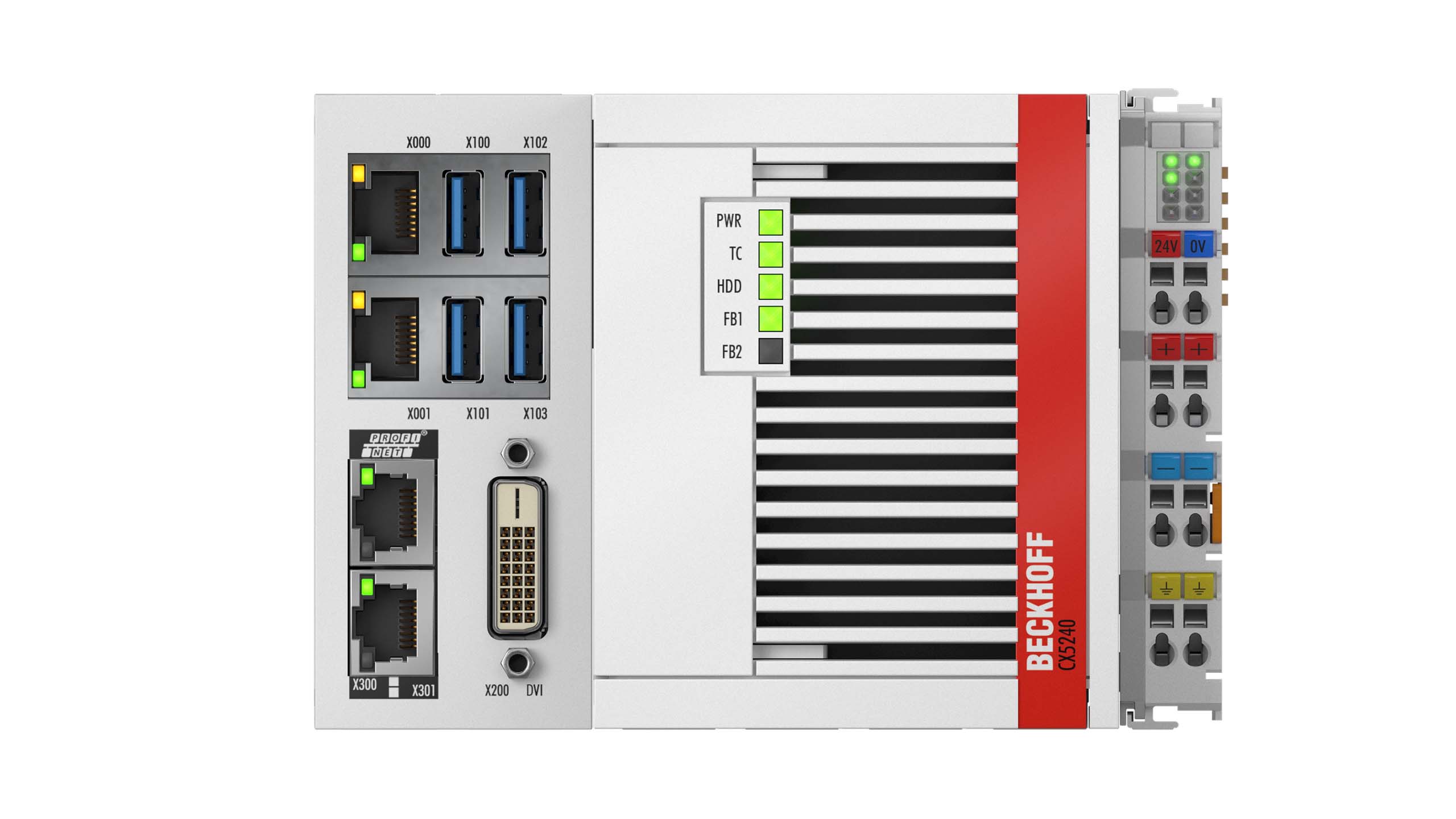 CX5240 | Embedded PC with Intel Atom® x5-E3940