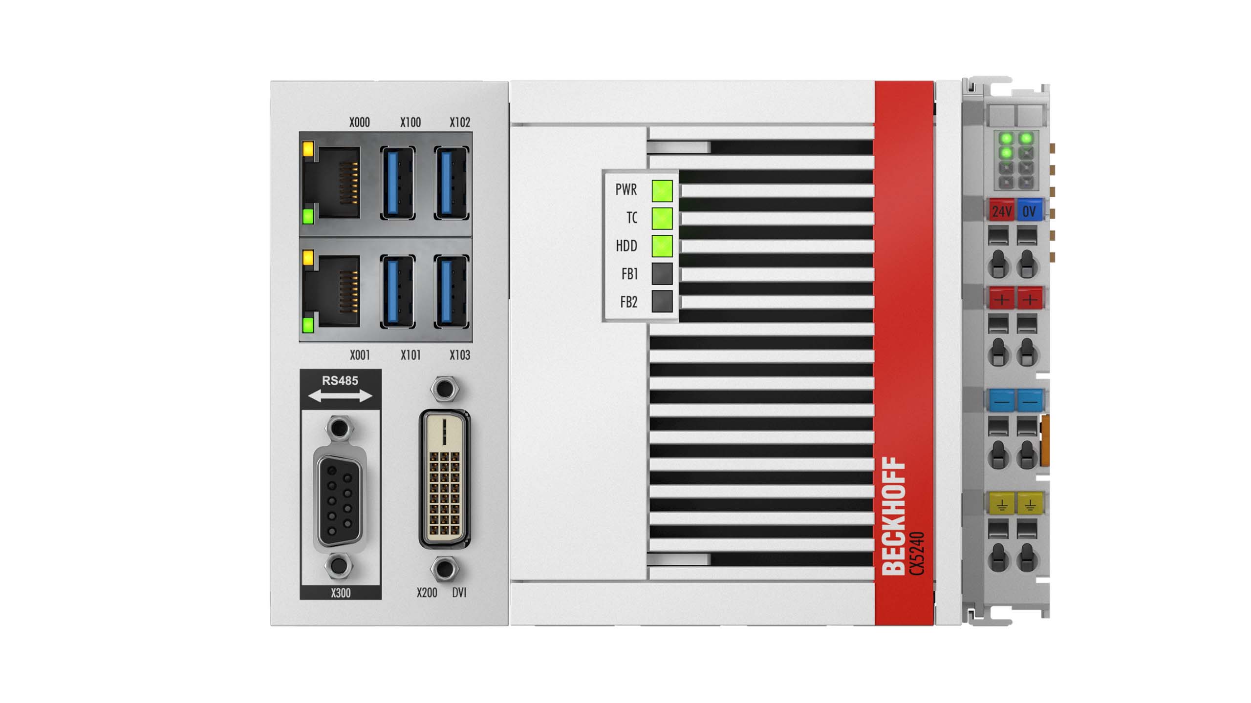 CX5240 | Embedded PC with Intel Atom® x5-E3940