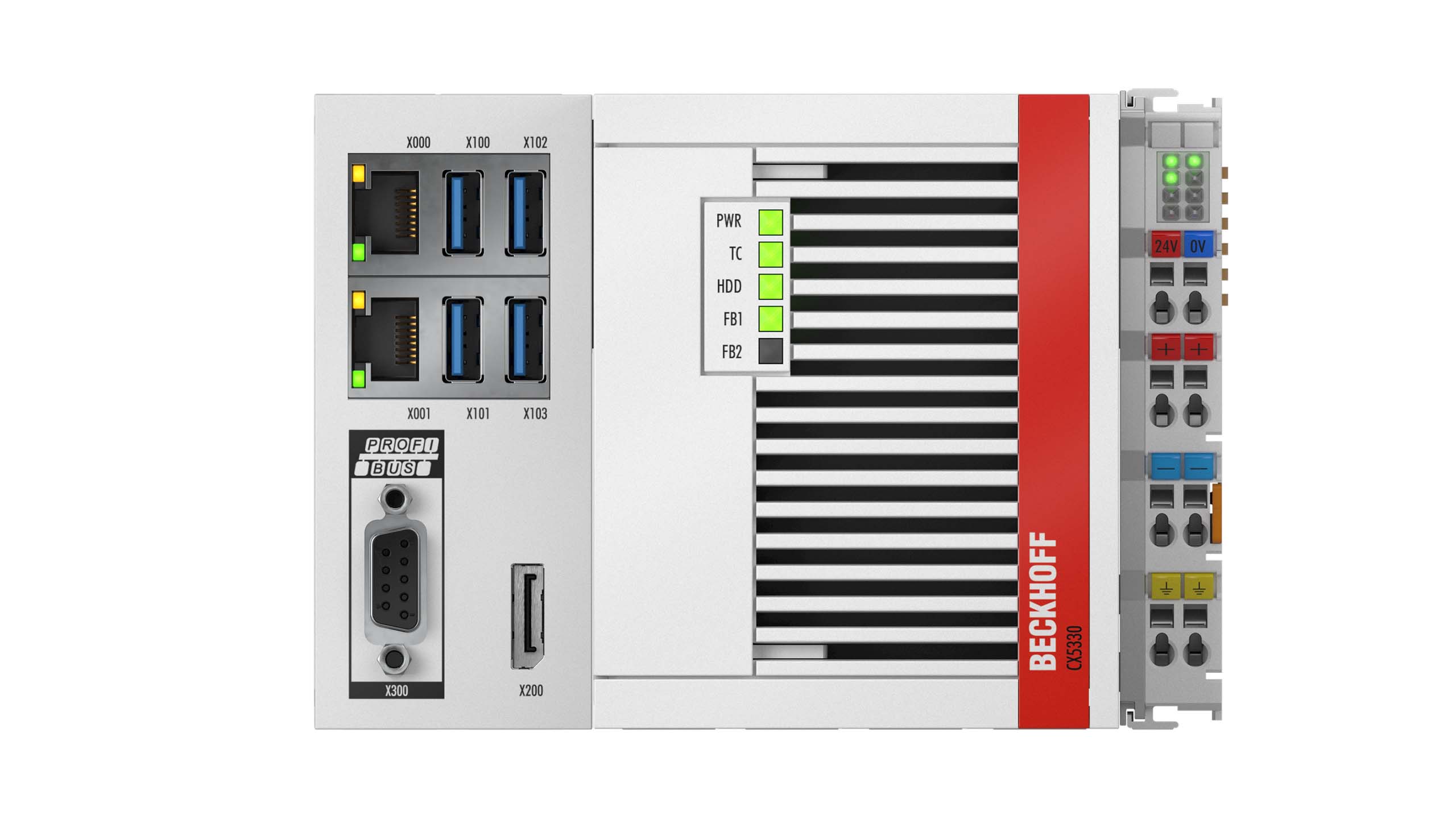 CX5330 | Embedded PC with Intel Atom® x6214RE