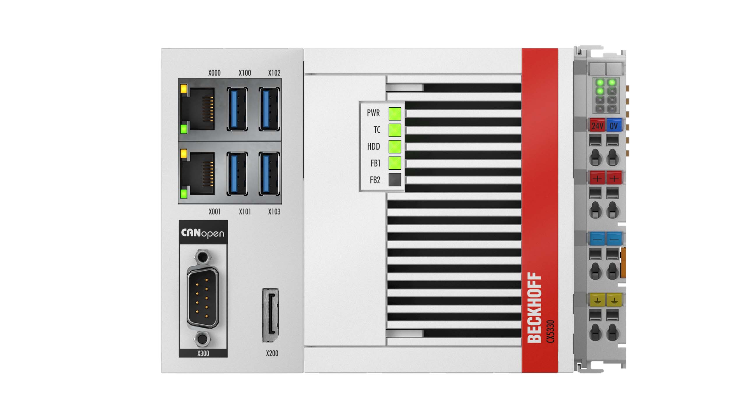 CX5330 | Embedded PC with Intel Atom® x6214RE