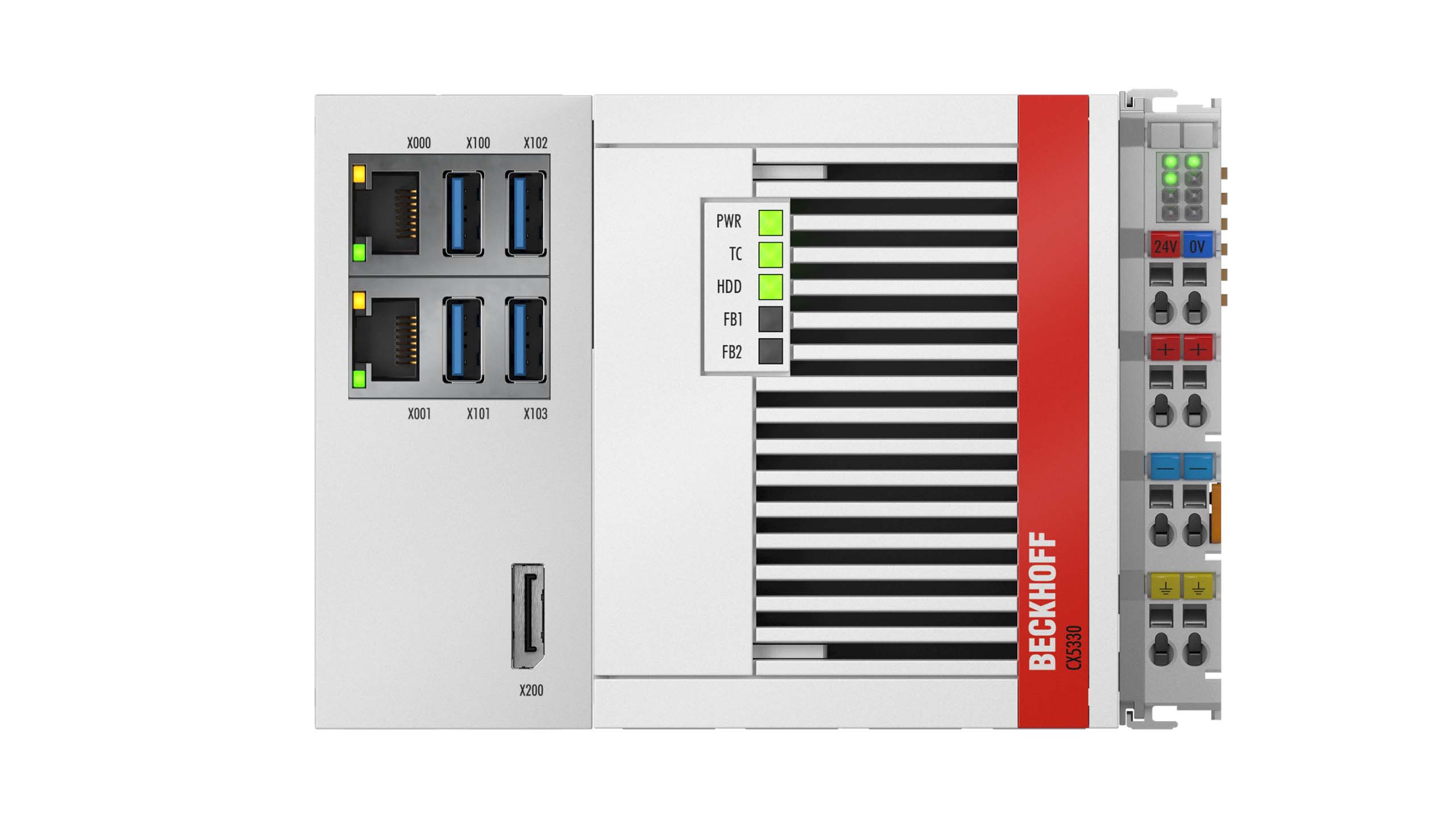 CX5330 | Embedded PC with Intel Atom® x6214RE