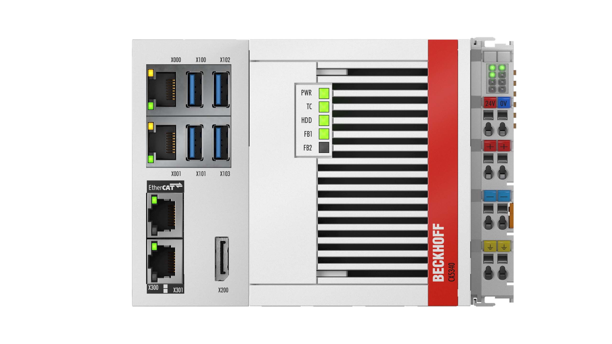 CX5340 | Embedded PC with Intel Atom® x6425RE