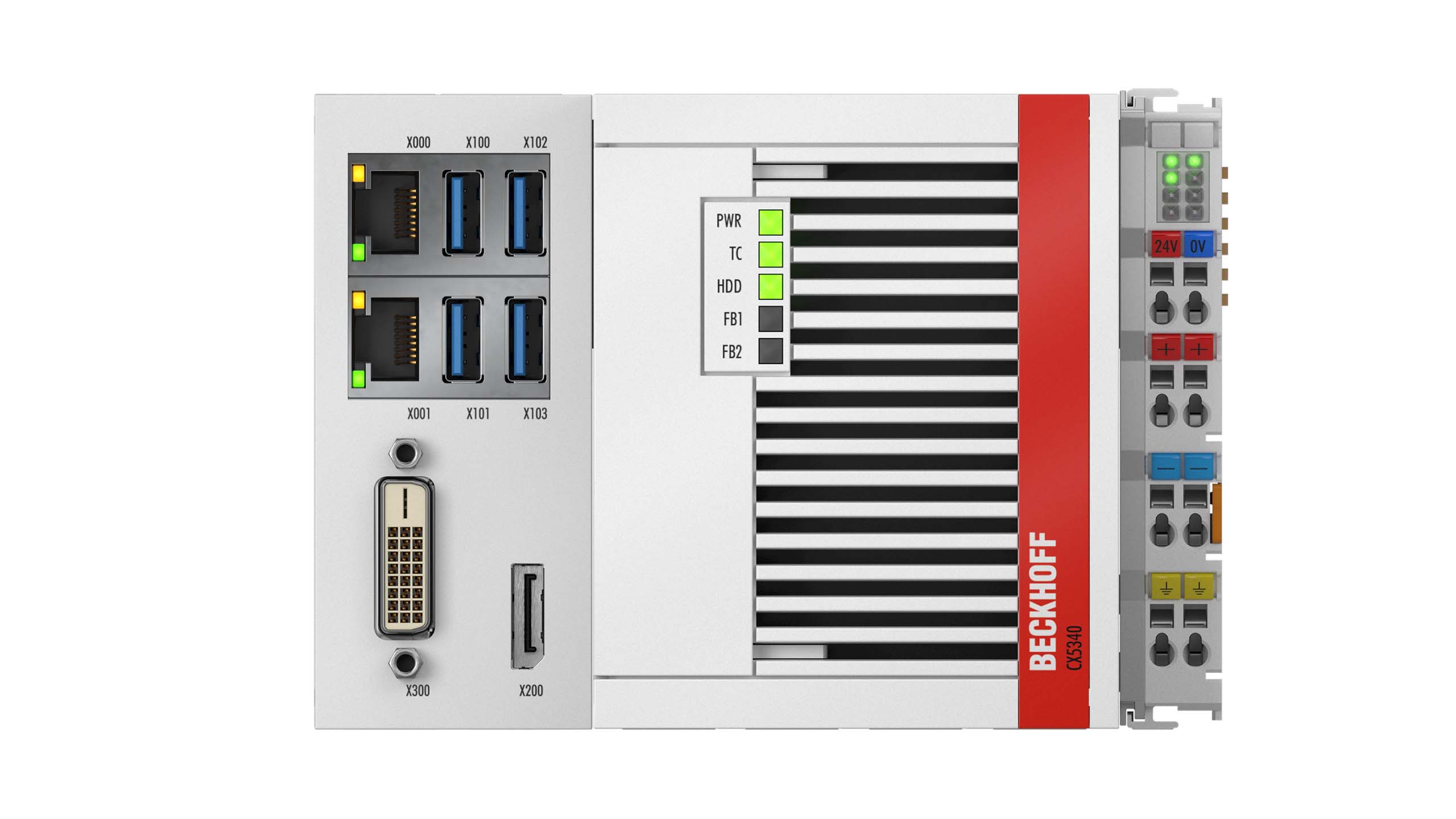 CX5340 | Embedded PC with Intel Atom® x6425RE