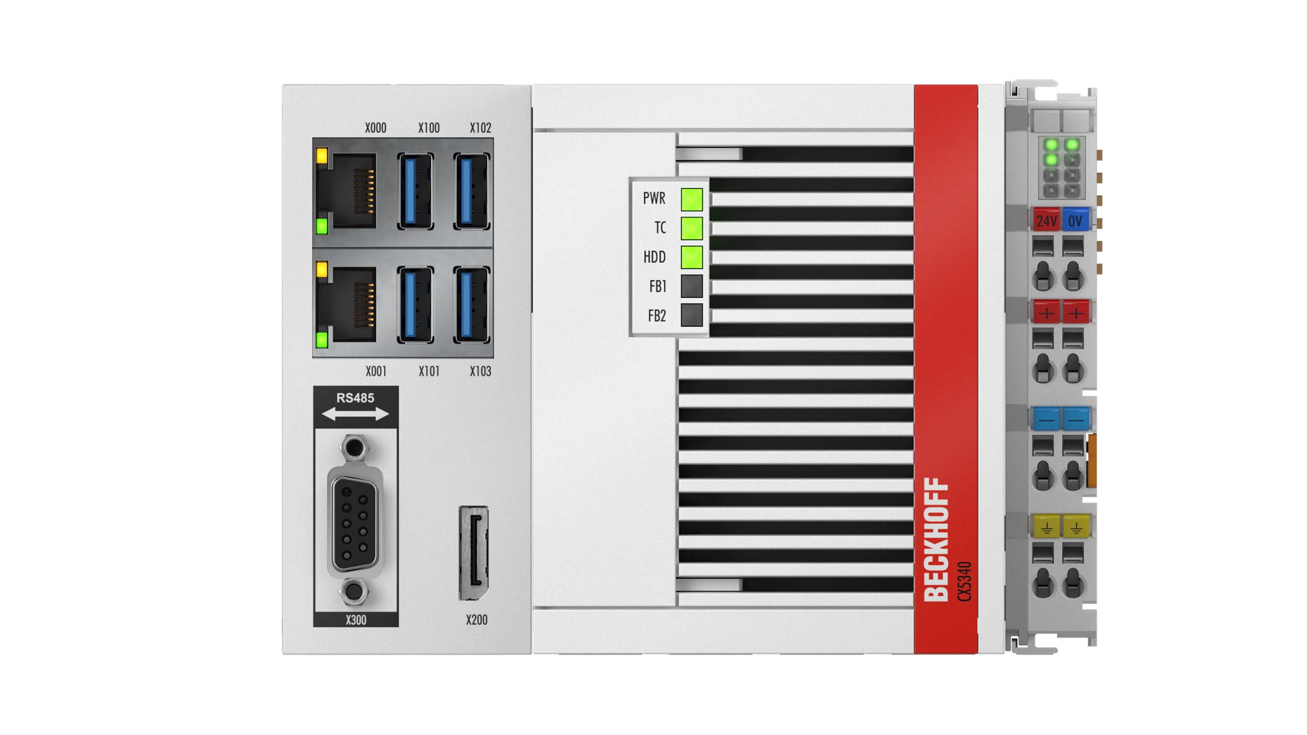 CX5340 | Embedded PC with Intel Atom® x6425RE