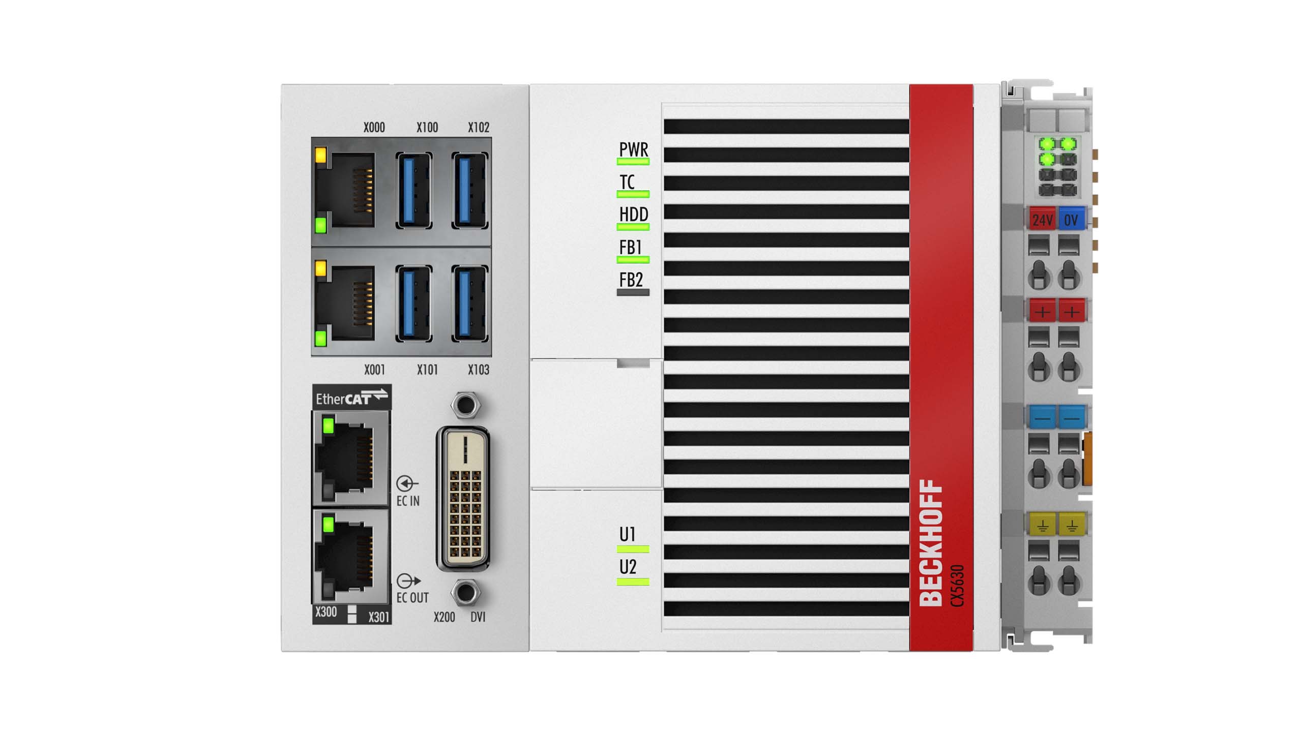 CX5630 | Embedded PC with AMD Ryzen™ R1505G