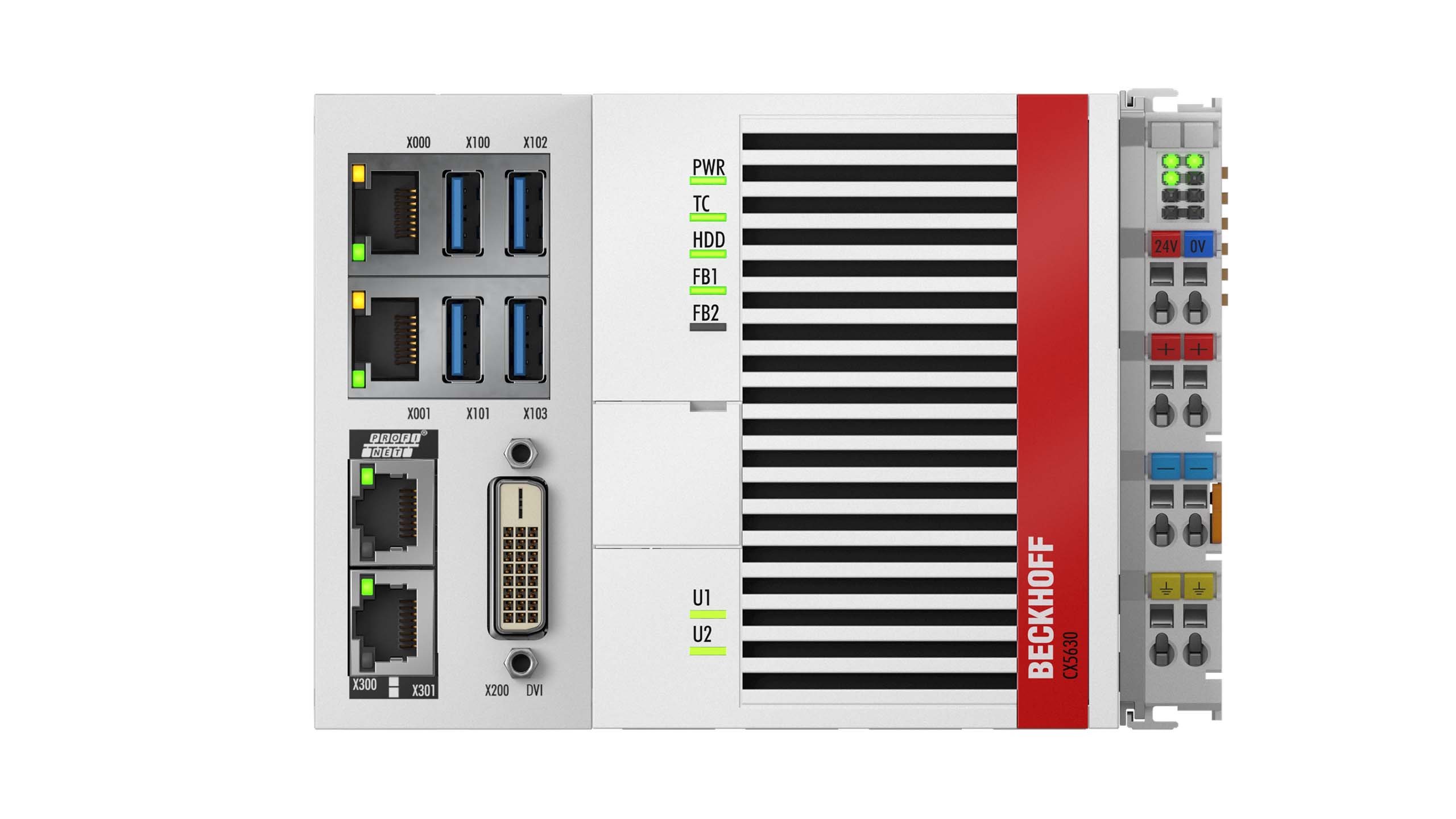 CX5630 | Embedded PC with AMD Ryzen™ R1505G