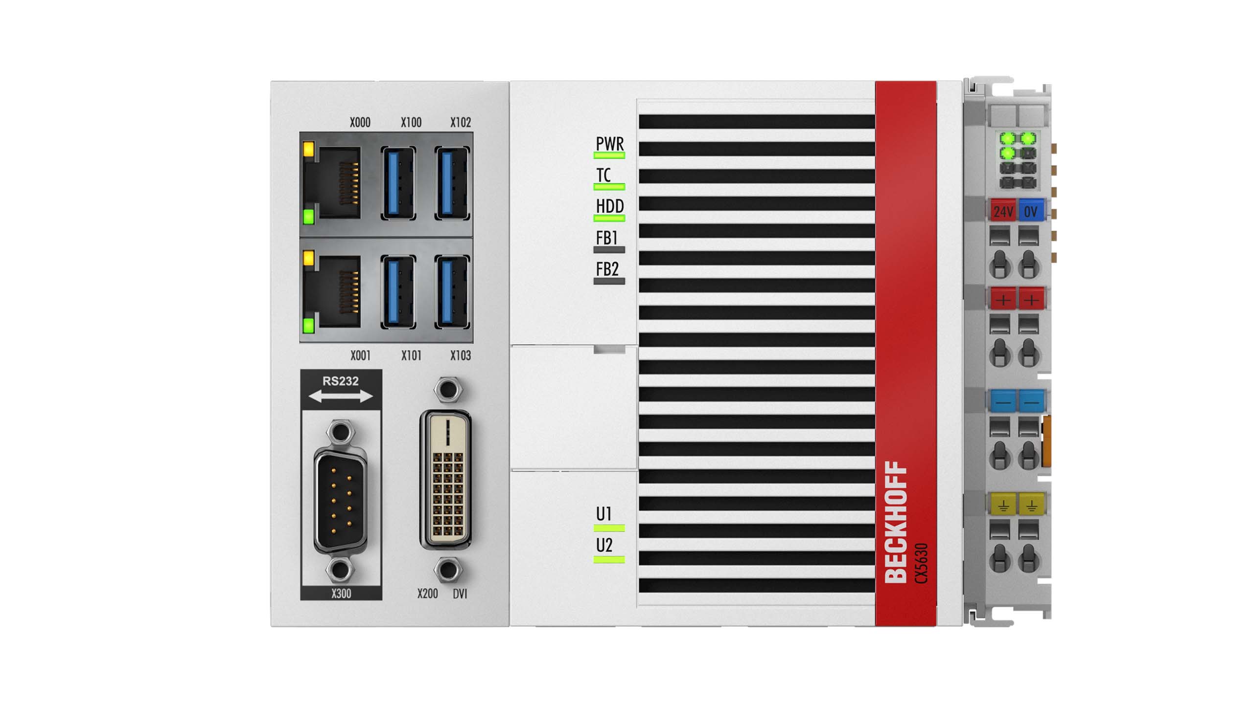 CX5630 | Embedded PC with AMD Ryzen™ R1505G