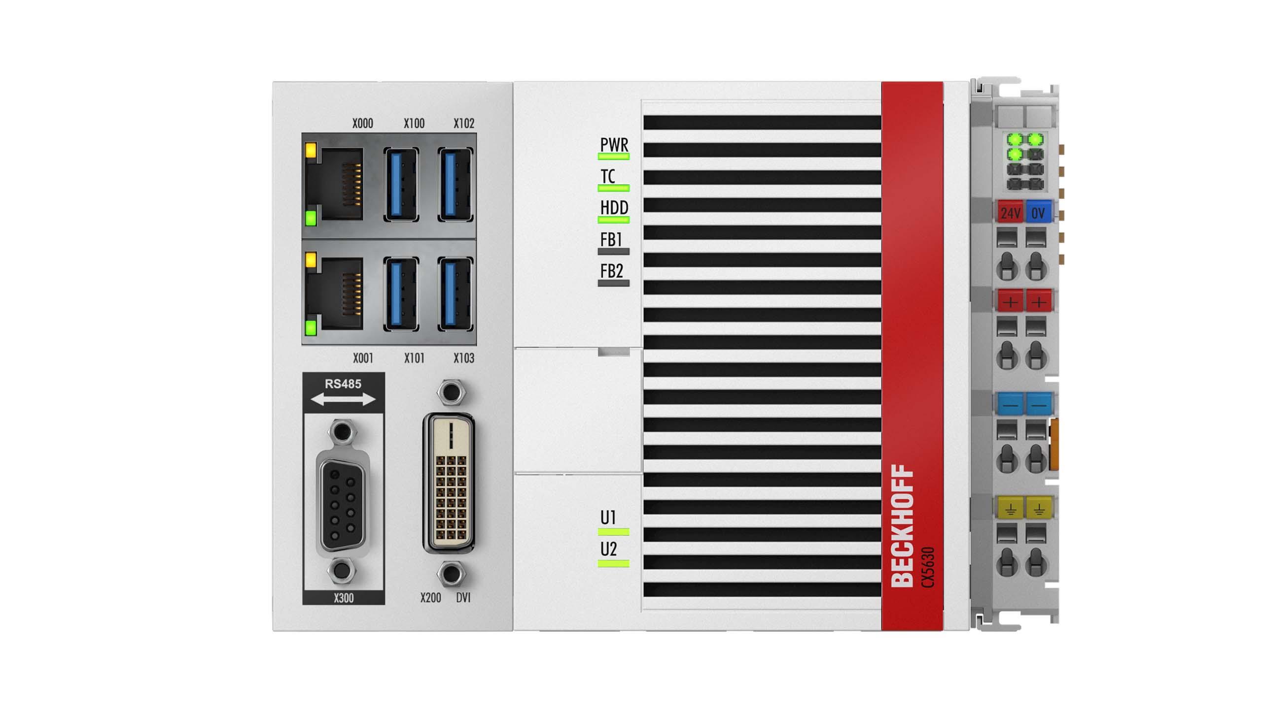CX5630 | Embedded PC with AMD Ryzen™ R1505G