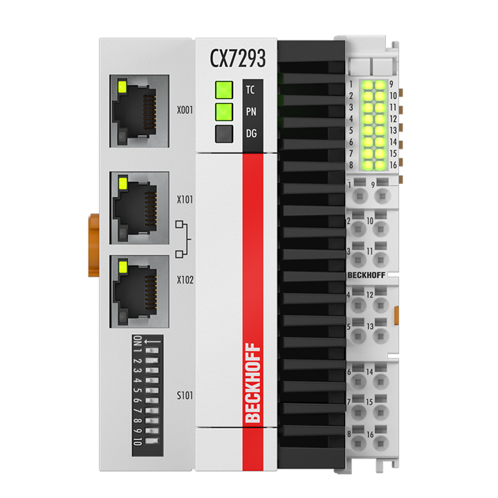 CX7293 | Embedded PC with Arm® Cortex®-A9 and PROFINET RT device