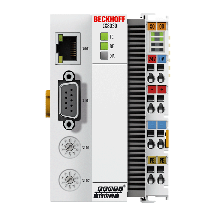 CX8030 | Embedded PC with Arm9™ and PROFIBUS master