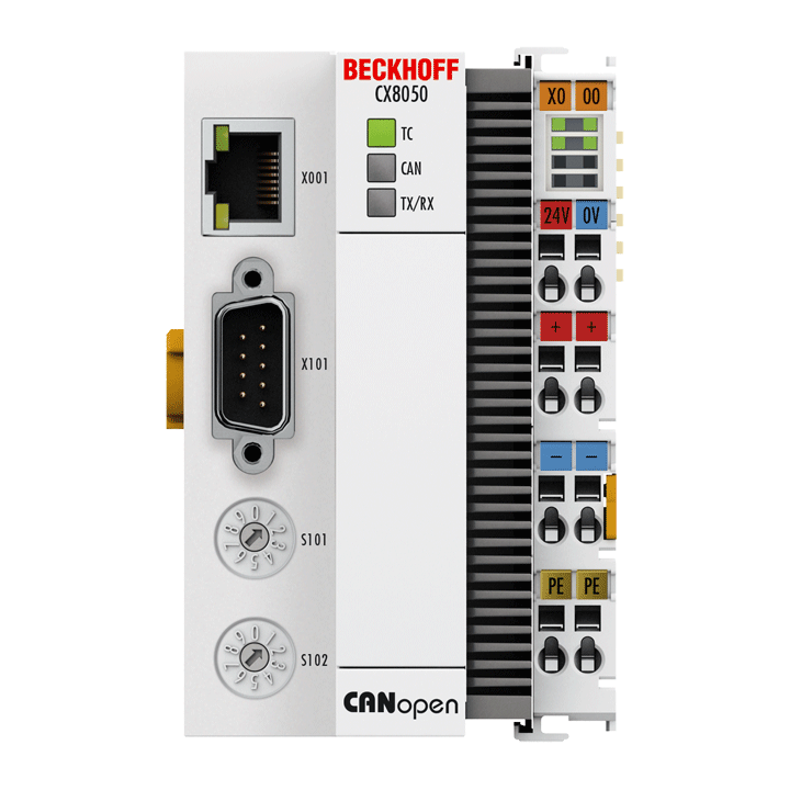 CX8050 | Embedded PC with Arm9™ and CANopen master