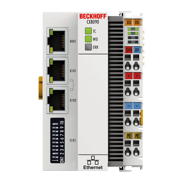 CX8090 | Embedded PC with Arm9™ and 2-port Ethernet switch