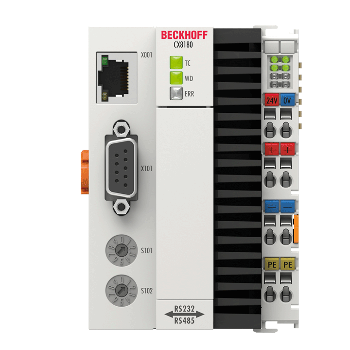 CX8180 | Embedded-PC mit RS232/RS485