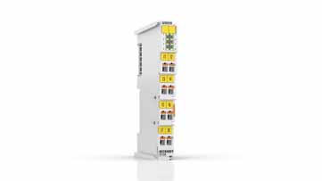 ED1008 | EtherCAT Terminal, 8-channel digital input, 24 V DC, 3 ms, push-in