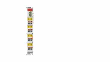ED2008 | EtherCAT Terminal, 8-channel digital output, 24 V DC, 0.5 A, push-in