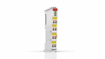 ED2008 | EtherCAT Terminal, 8-channel digital output, 24 V DC, 0.5 A, push-in