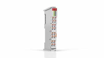 ED2828 | EtherCAT Terminal, 8-channel digital output, 24 V DC, 2 A, push-in