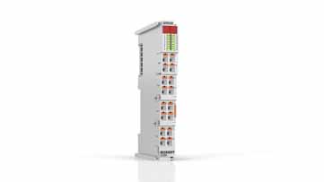 ED2889 | EtherCAT Terminal, 16-channel digital output, 24 V DC, 0.5 A, ground switching, push-in