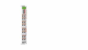 ED3078 | EtherCAT Terminal, 8-channel analog input, multi-function, ±10 V, ±20 mA, 16 bit, single-ended, 2 ksps, push-in
