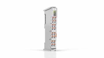 ED5002 | EtherCAT Terminal, 2-channel encoder interface, SSI, push-in