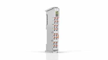 ED6012 | EtherCAT Terminal, 2-channel communication interface, serial, RS232/RS422/RS485, push-in