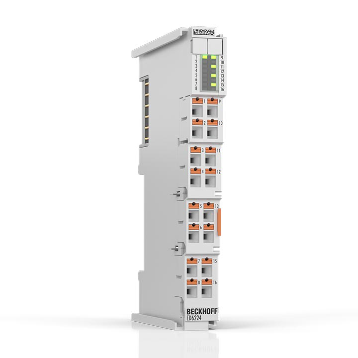 ED6224 | EtherCAT Terminal, 4-channel communication interface, IO-Link, master, push-in