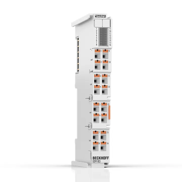 ED9183 | EtherCAT Terminal, potential distribution, 16 x 1 potential, push-in