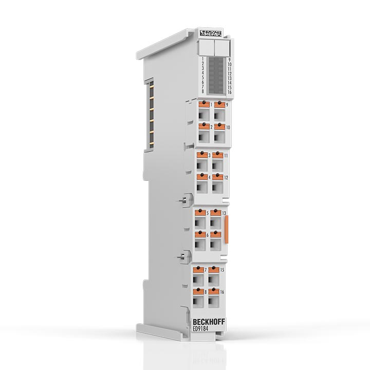 ED9184 | EtherCAT Terminal, potential distribution, 8 x 24 V DC, 8 x 0 V DC, push-in